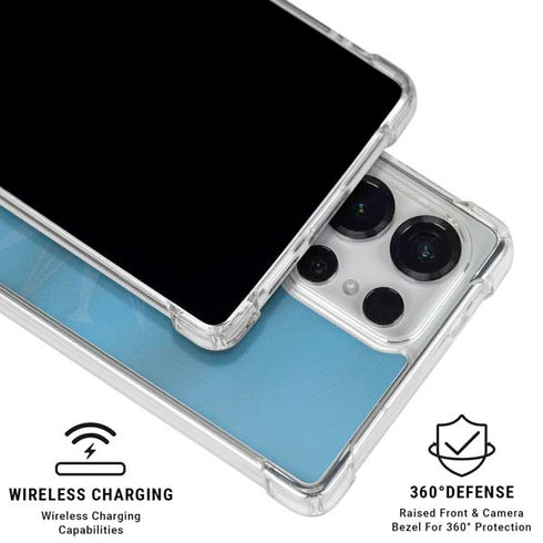 Uruguay Soccer Flag Galaxy S25 Ultra Clear Case